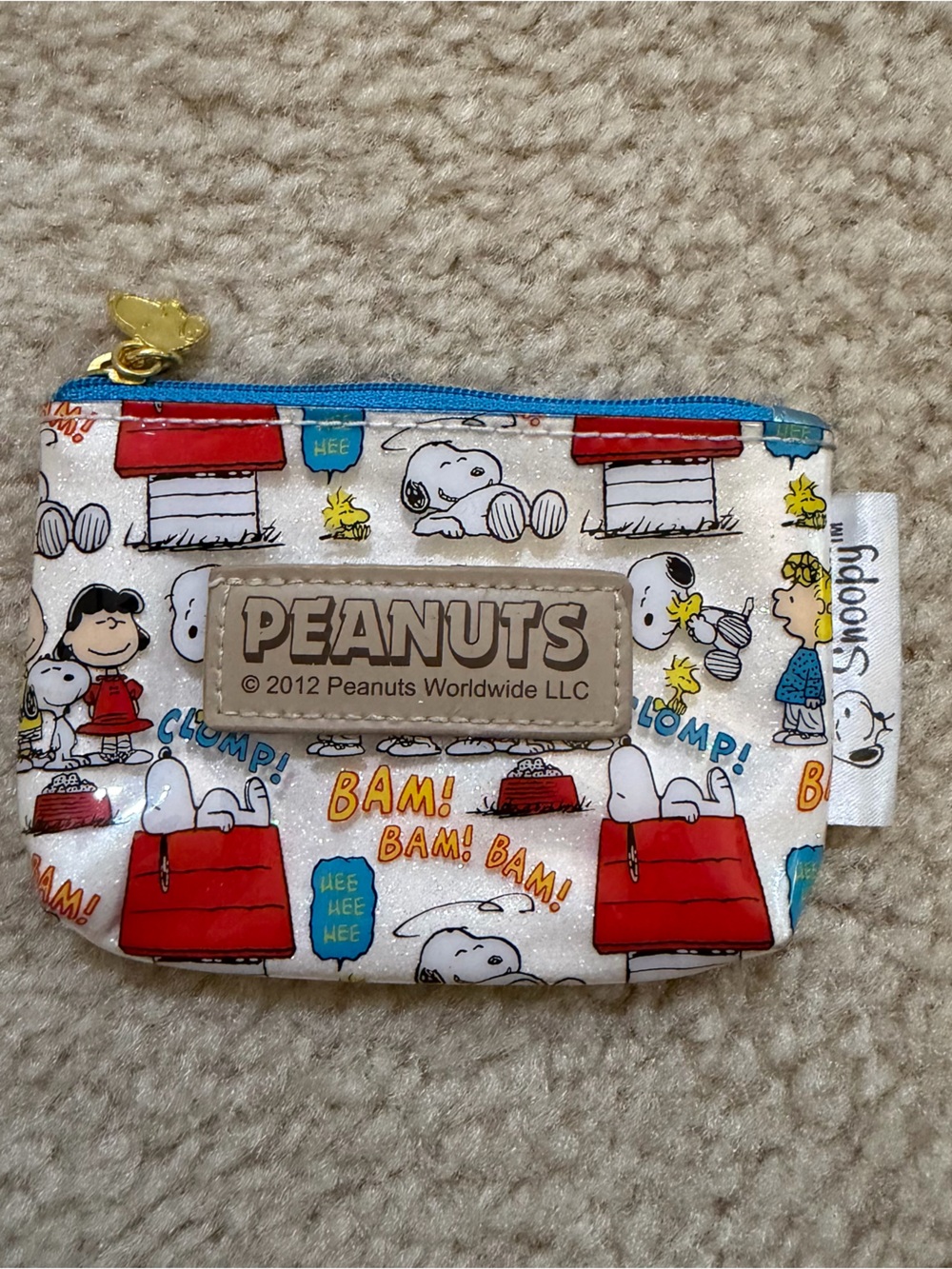 Snoopy Coin Pouch Cute Peanuts Zipper Pouch
